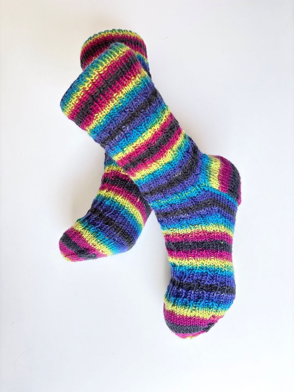 Calze: Weiche handgestrickte Socken, Grösse 36-38 – Nuovo e nell'imballaggio originale da Fislisbach venduto da handglismet 1