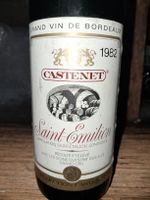Castenet Saint-Émilion Grand Cru millésime 1982