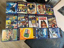Playstation 2 Spiele, 11 Stück! 3 Gratis dazu!