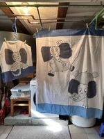 Kinderdeckbett 135x170 mit Duvetbezug