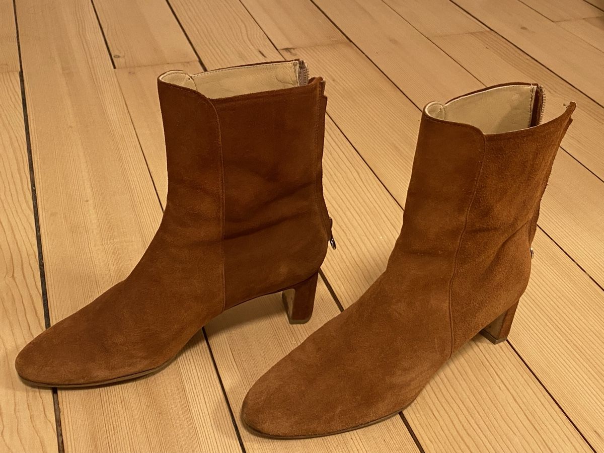 Scarpe per cavalli: Aeyede Stiefeletten suede brown 37 – Usato da Zürich venduto da ran_gl69 5