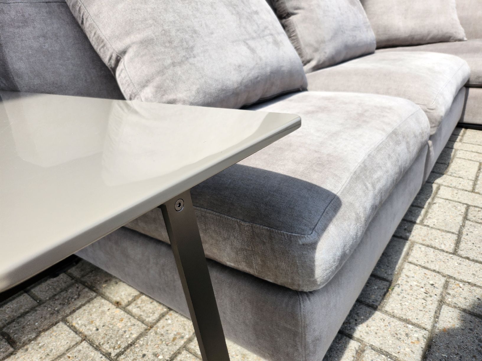 Flexform Sofas: Flexform – Zeno - Modulares Sofa  Ausstellungsstück – Neu (gemäss Beschreibung) aus Nijmegen von HermsenDesign 8