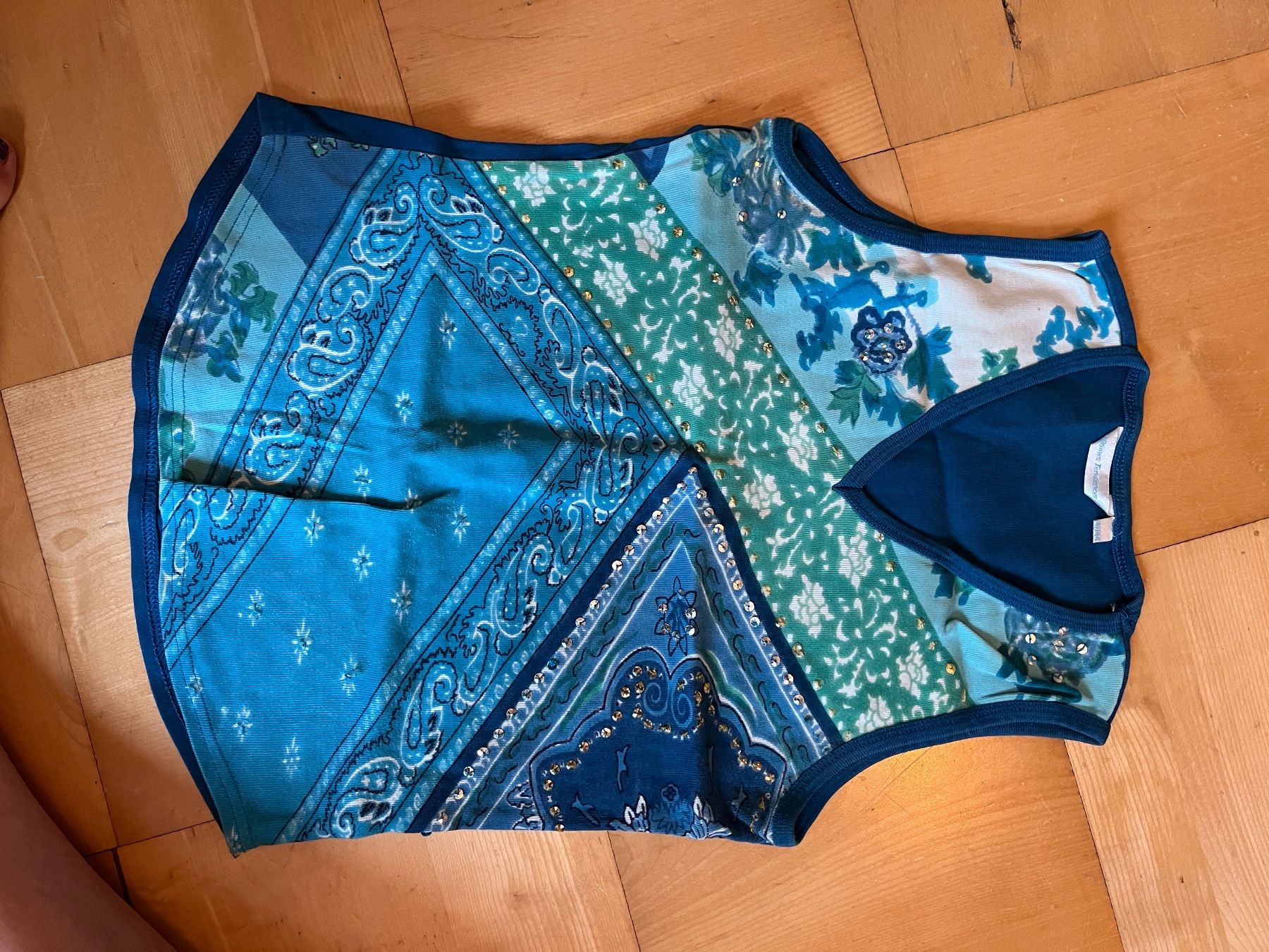 Tops: Sommerliches Top, Blau-Töne – D'occasion à Kerns par lau_z7vm