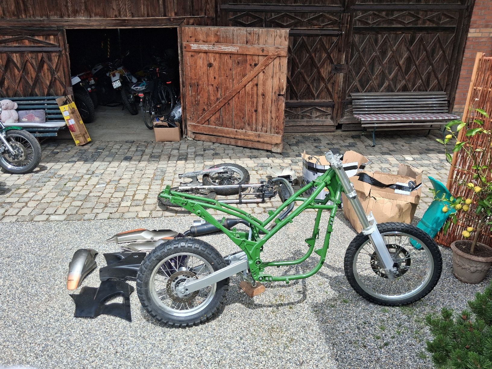 Kawasaki Enduro: Kawasaki KLE 500 – Difettoso da Neukirch-Egnach venduto da Sachsmaen