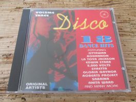 CD Disco Volume Three 18 Dance Hits Original Artists