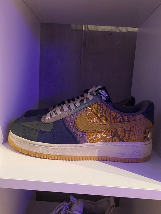used travis scott af1