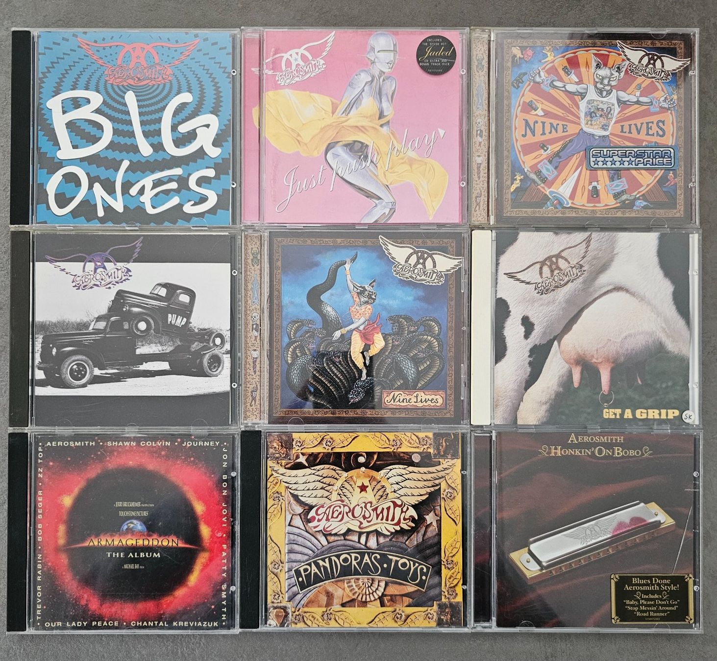 CD: Aerosmith CD's – Usato da Unterkulm venduto da Chaplyn2018
