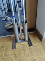 Krücken Ständer Metallhalterung fuer 2 Gehstocke neu