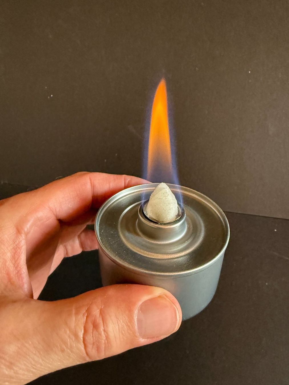 Elettrodomestici da cucina: Kleiner Spiritusbrenner aus Metall – Usato da Lützelflüh-Goldb venduto da Elementis 1
