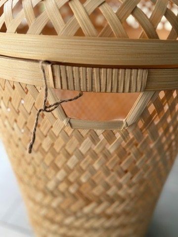 IKEA SALUDING: Wschekorb, handgefertigter Bambus, 50 L (Neu (gemss  Beschreibung)) in Meggen fr CHF 20  nur Abholung auf Ricardo kaufen