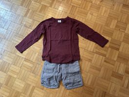 Longsleeve & kurze Hose next & h&m