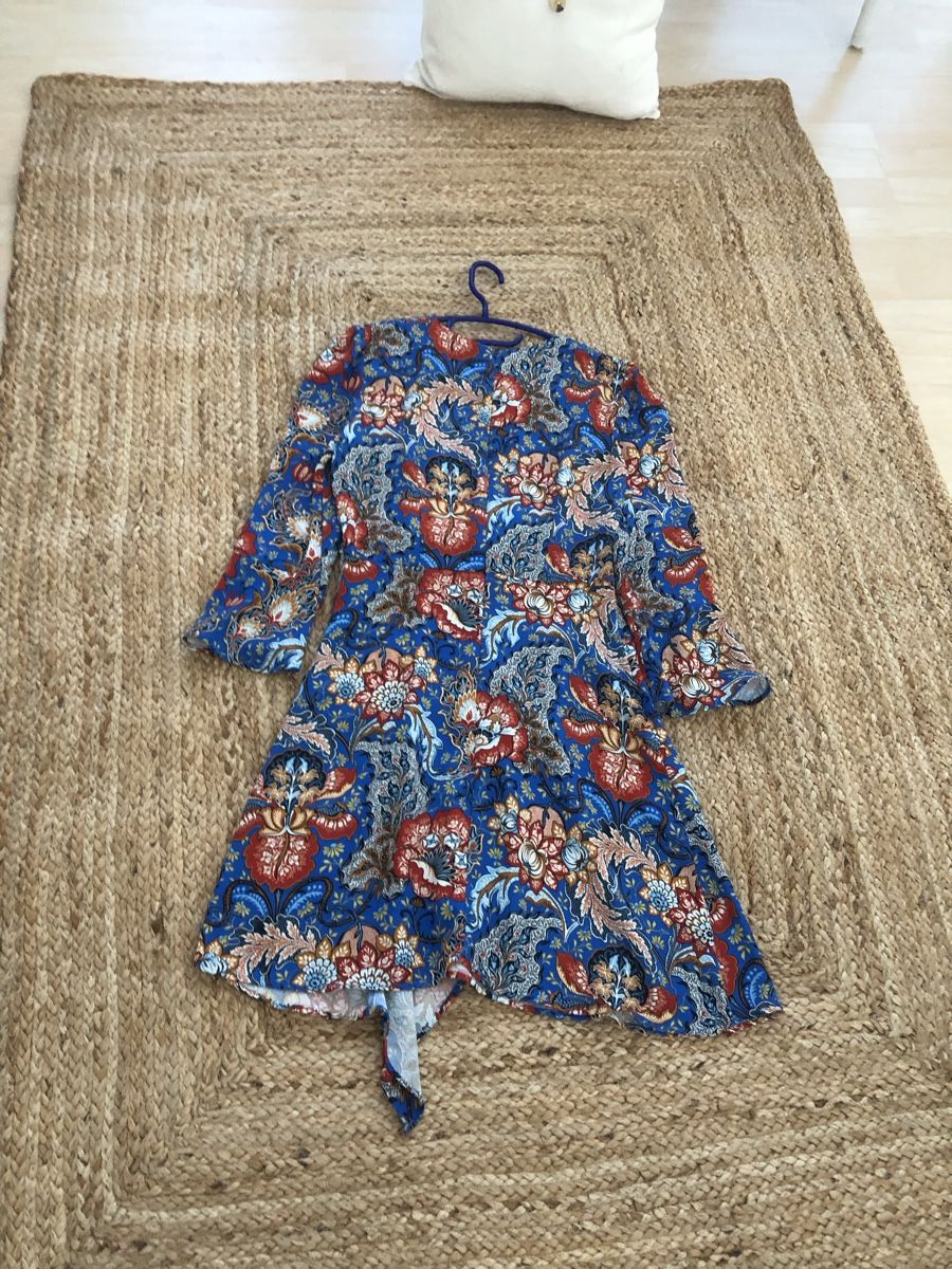Vestiti: Blaues Blumenkleid, Grösse S, neu!! – Nuovo (secondo la descrizione) da Dübendorf venduto da mar_s66c 5