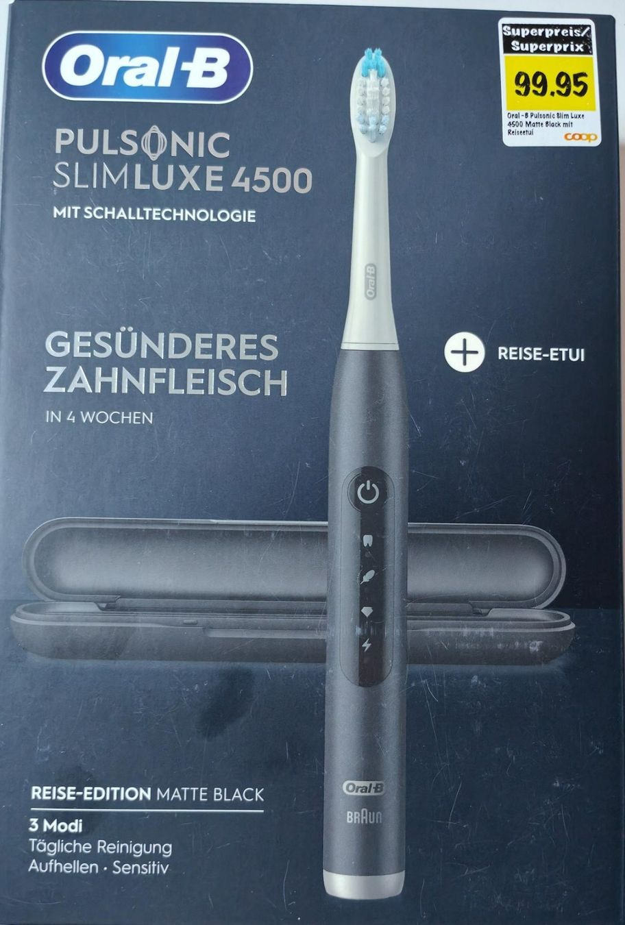 Oral B Cura dei denti: Oral B Pulsonic SlimLuxe 4500 – Nuovo e nell'imballaggio originale da Winterthur venduto da luk_lx5b