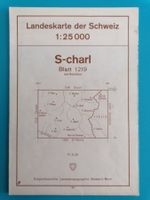 1219 S-charl 🌞1:25'000 Landeskarte der Schweiz