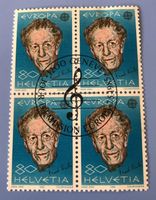 4 er Block Nr.716 mit Vollstempel Geneve