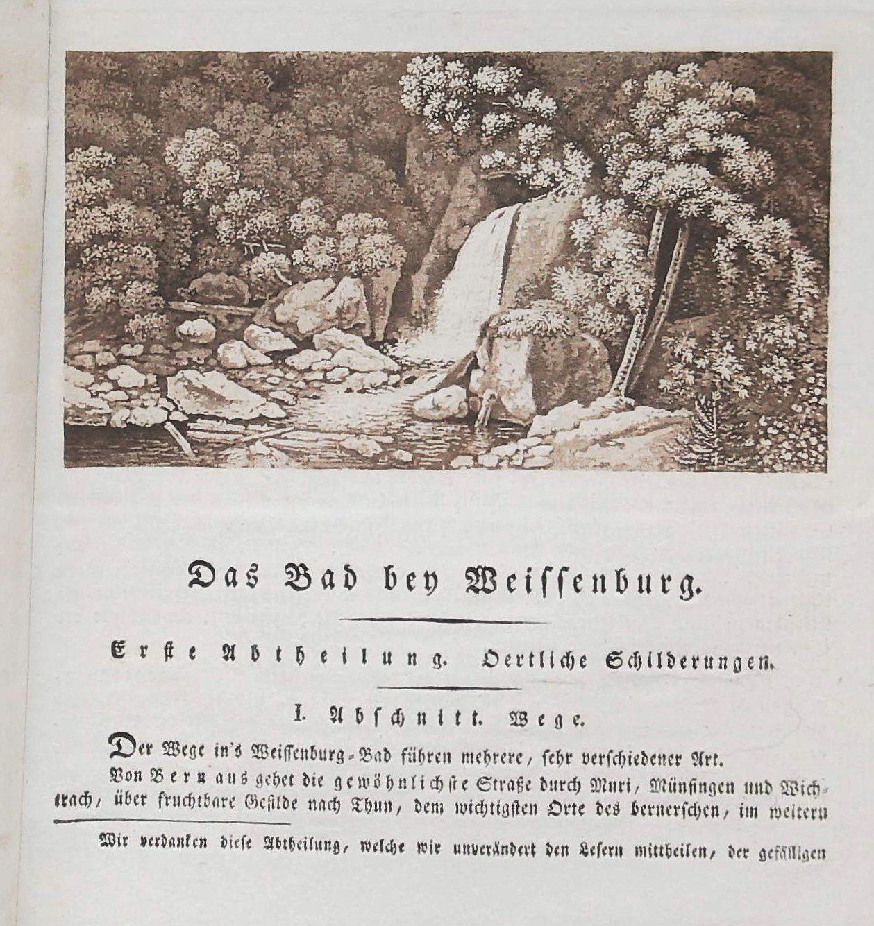 Stiche: Weissenburg Neujahrsblatt 1822 mit Ansicht – Gebraucht aus Rafz von Helvet32 1