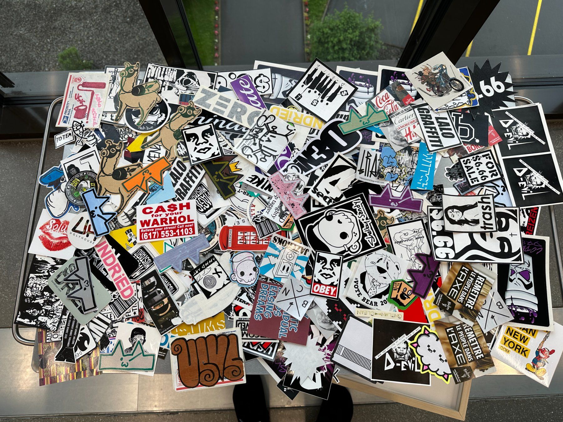 Worldwide Rare Street Artist Stickers — Collection/Sammlung (Neu ...