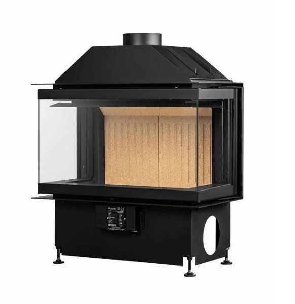 Cheminée: Foyer à bois Crystal 80 3D de A.Caminetti – Neu und originalverpackt aus Lausanne von UniDecoCasa