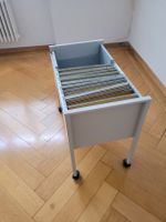 Hängeregistraturwagen grau auf Rollen guter Zustand