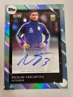 NICOLÁS TAGLIAFICO 2025 Topps Focus Argentina Argent Auto/99