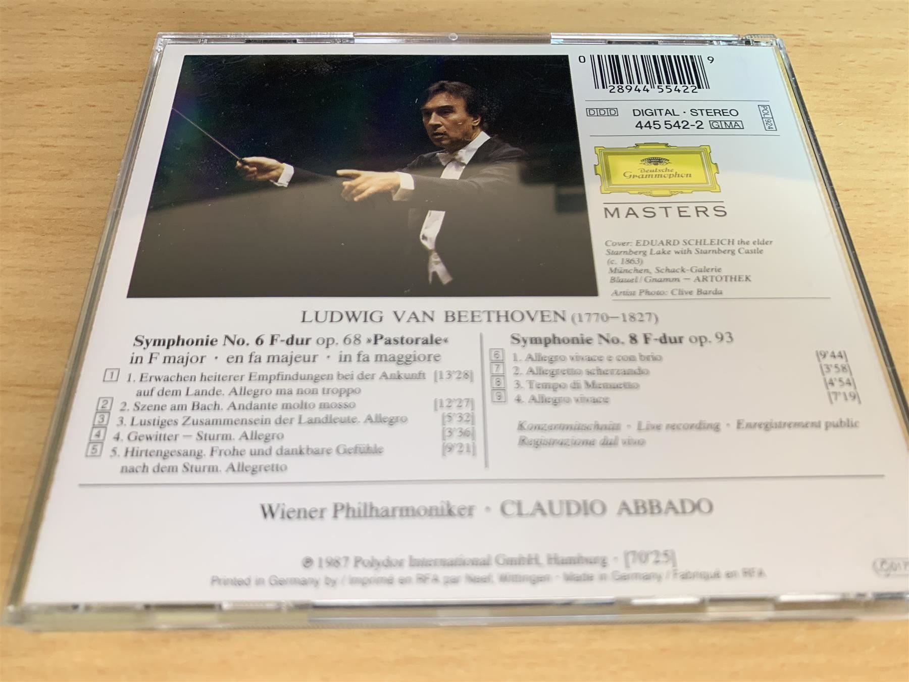 CDs: Beethoven - Symphonien No. 6 "Pastorale" – Gebraucht aus Rikon im Tösstal von Alpenmutz 1