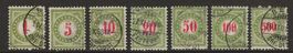 1897 : Porto Serie Nr. 15IIFN - 22IIFN : KP 390.--