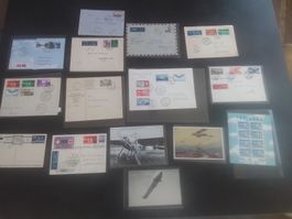 Lot Flugbelege ab 1.- 