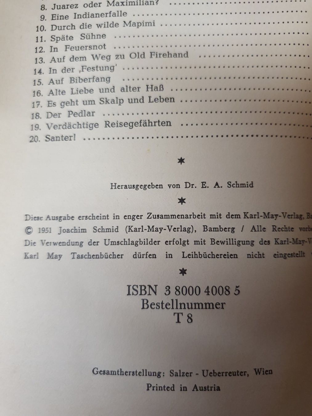 Libri: Karl May Winnetou – Usato da Oberdorf BL venduto da BaldenEagle 2