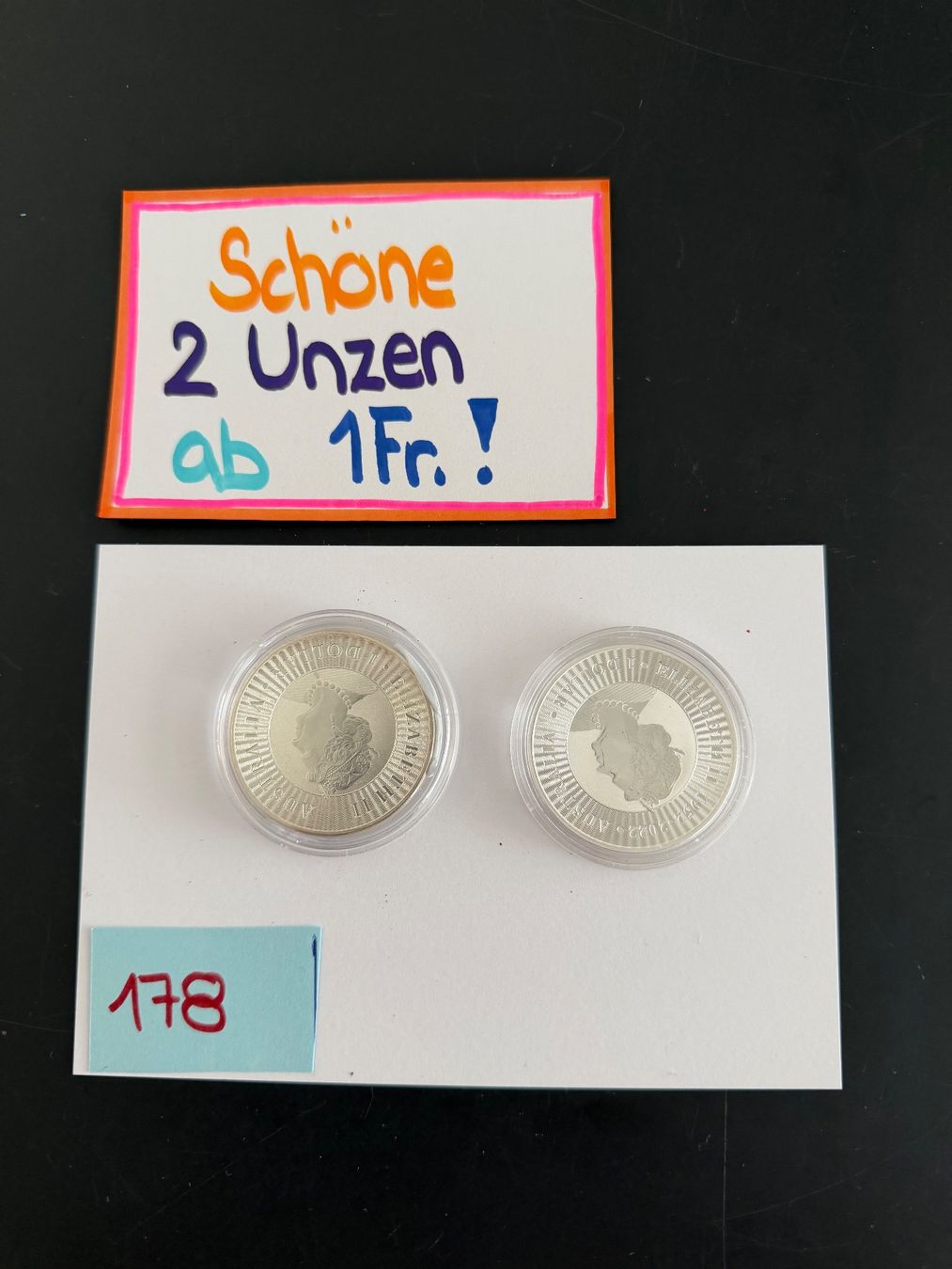 Tutti le monete: Schöne 2 Unzen – Usato da Engi venduto da kasi09 1