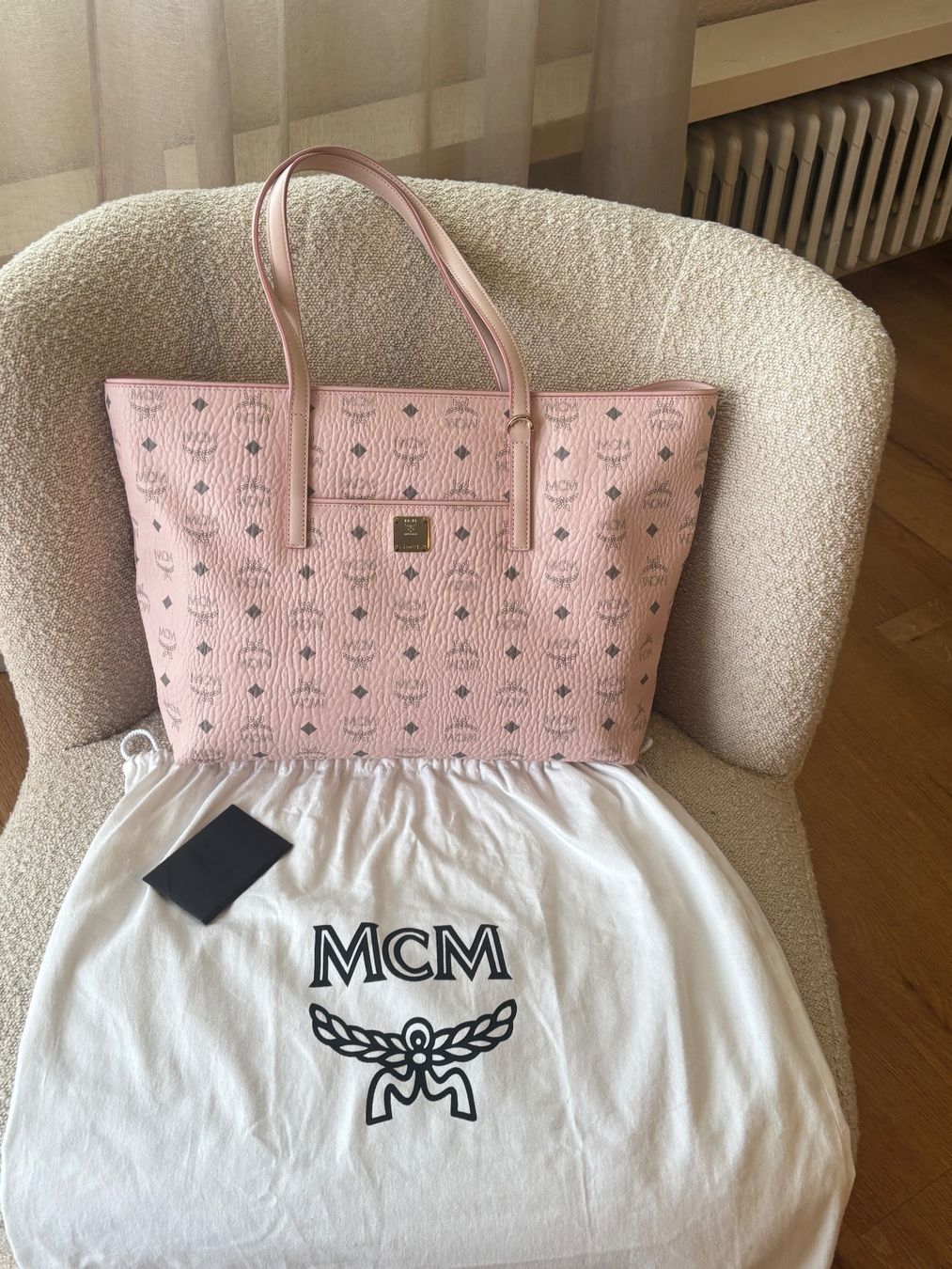 Mcm Borse da donna: MCM Shopper Soft Pink Medium – Usato da St. Margrethen SG venduto da dijanaO 2