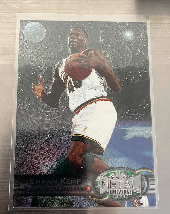 NBA Shawn Kemp Skybox Metal Universe 97/98 Card Kaufen auf Ricardo
