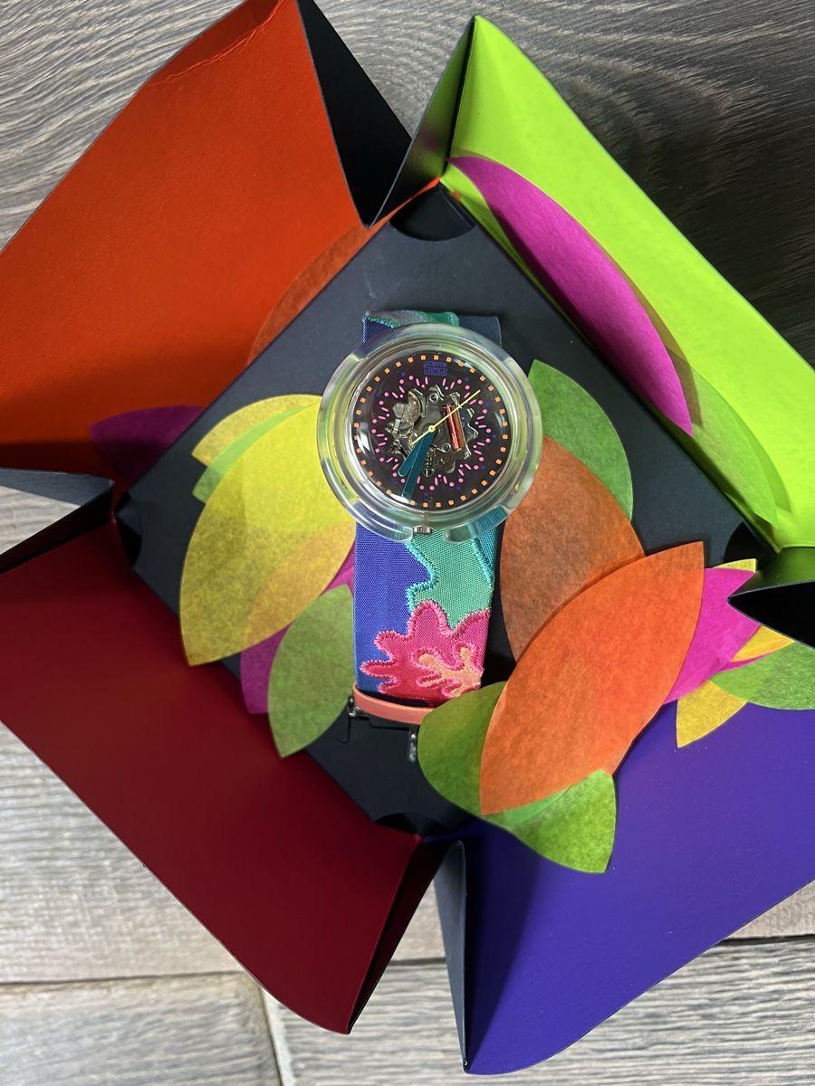 Swatch Uhren: Swatch Veruschka POP Swatch Uhr  – Neu (gemäss Beschreibung) aus Sternenberg von rvo_d6lg