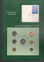 Morocco coins set UNC