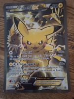 carte pkemon Pikachu ex XY124 2016 (grande carte)