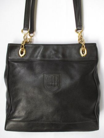 Georges Rech - Vintage Shopper Schultertasche aus Leder