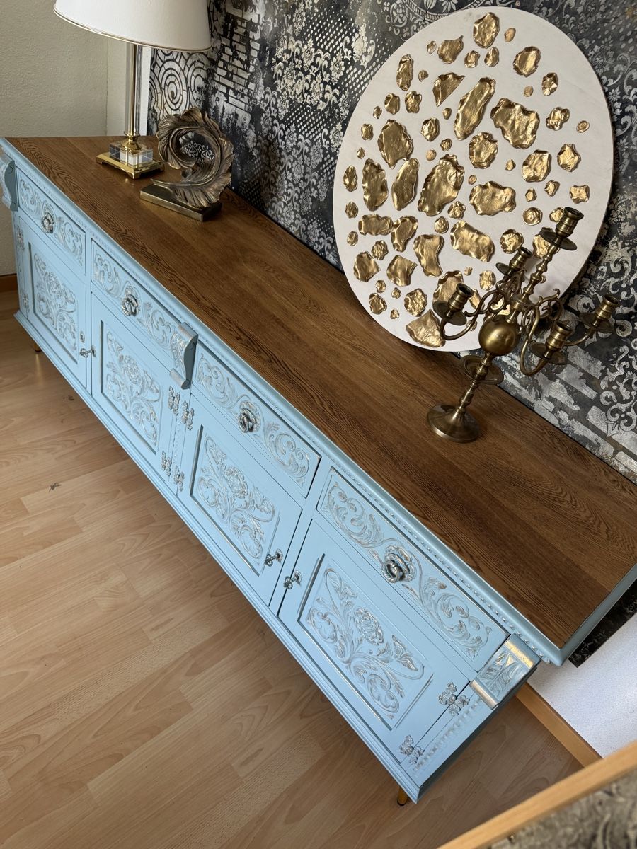 Cassettiere: Elegantes Massivholz-Sideboard/Kommode  – Nuovo (secondo la descrizione) da Sisseln AG venduto da ibr_c5wj 1