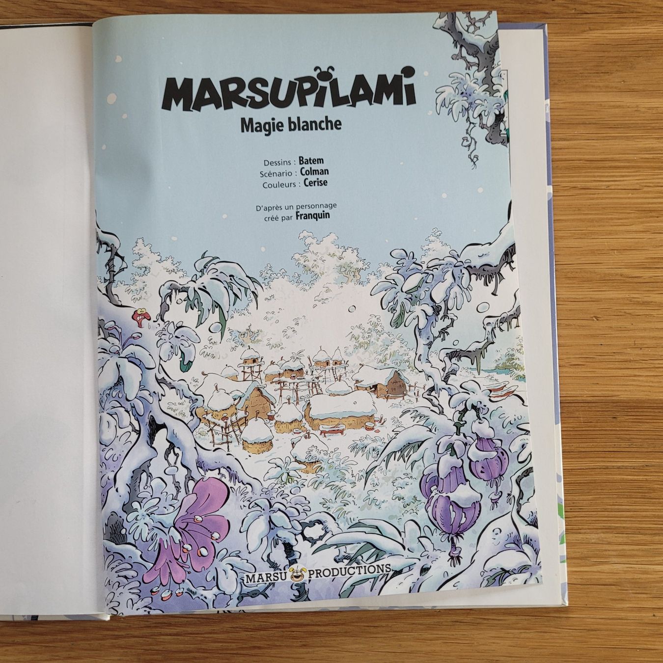 Fumetti: BD EO Marsupilami 19. Magie Blanche – Usato da Biel/Bienne venduto da Destockweb 1