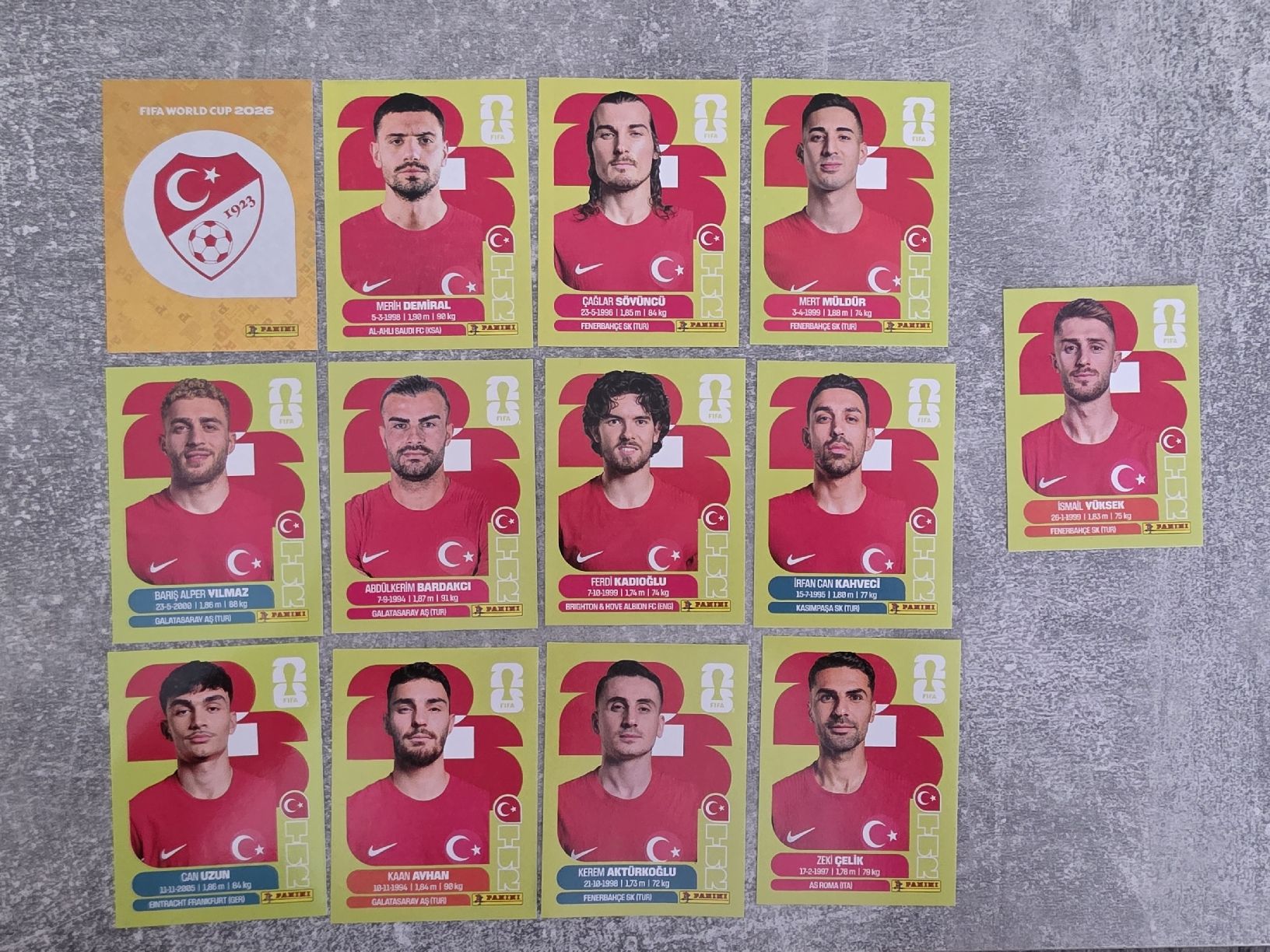 Panini Carte collezionabili: Panini WM 2026- Türkei – Usato da St. Gallen venduto da Shelly__x3