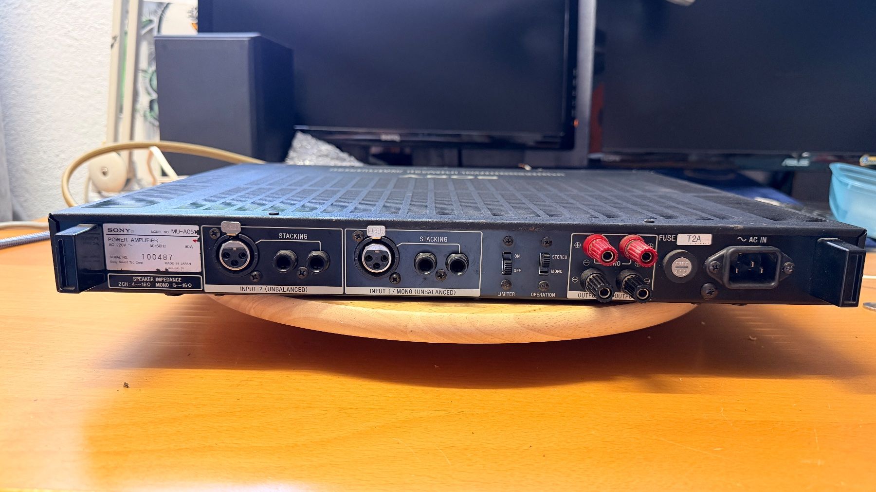 Sony Amplificatori: SONY MU-A051 Professional Power Amplifier gebraucht – Usato da Wallisellen venduto da Ada92 6