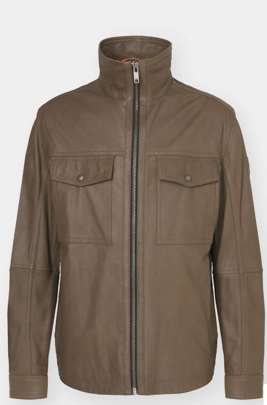 Giacche: Herren BOSS Lederjacke Gr. M, Übergangsjacke – Nuovo e nell'imballaggio originale da Amriswil venduto da newschweiz 3