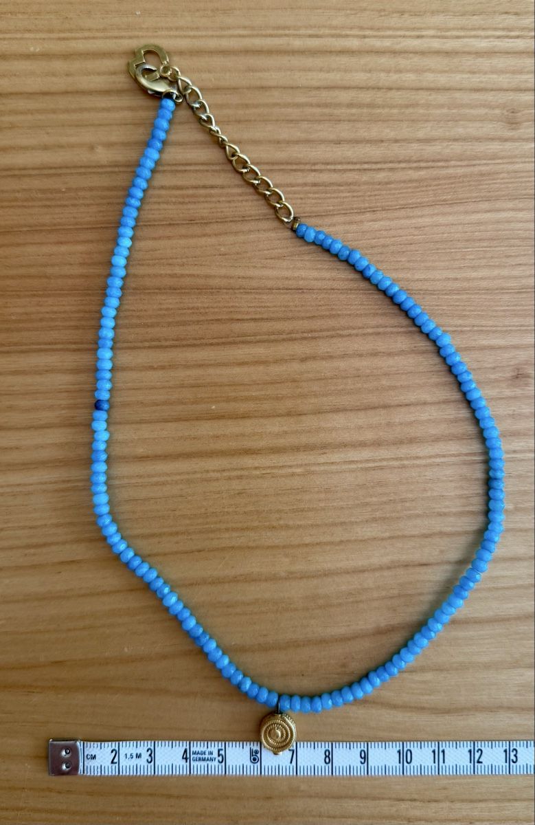 Altri gioielli: Wunderschönes hellblaues Schmuckset ACHAT - NEU! – Nuovo (secondo la descrizione) da Rüti ZH venduto da MapleLeaf62 2