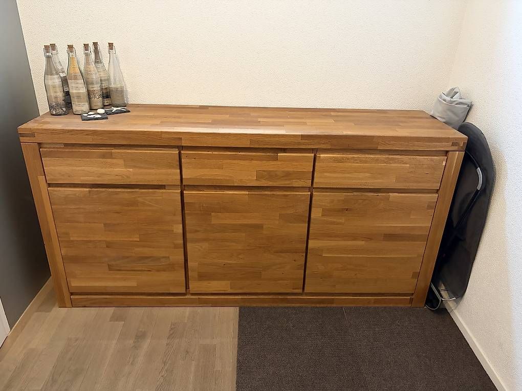 Cassettiere: Sideboard Massivholz Eiche – Usato da Belp venduto da gridu1