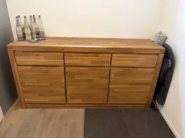 Sideboard Massivholz Eiche