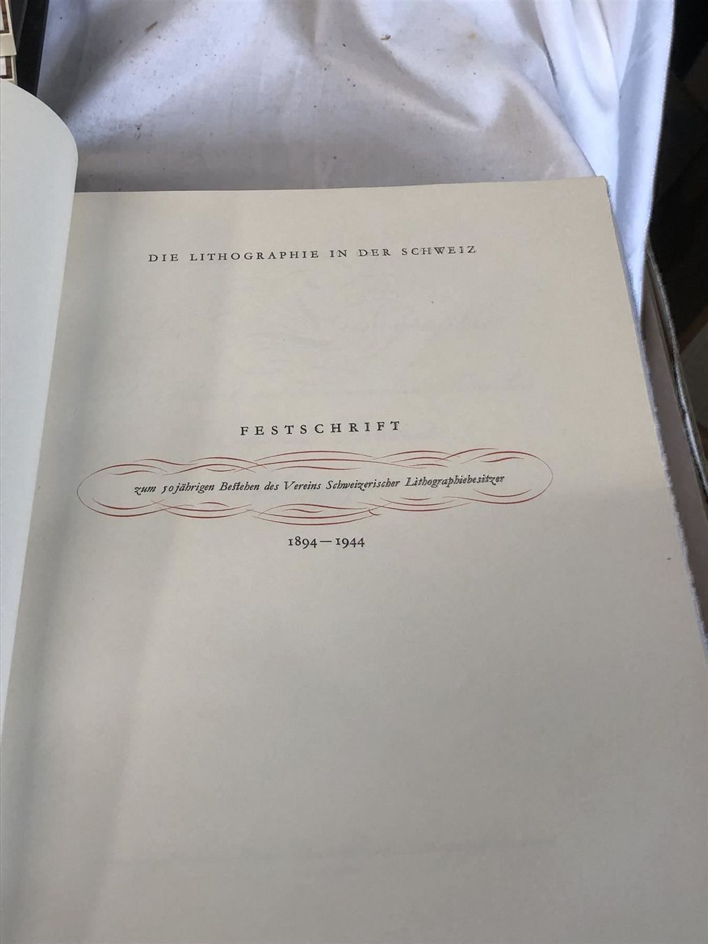 Libri: 1944 die Lithographie in der Schweiz – Usato da Bern venduto da Jwpm66 1