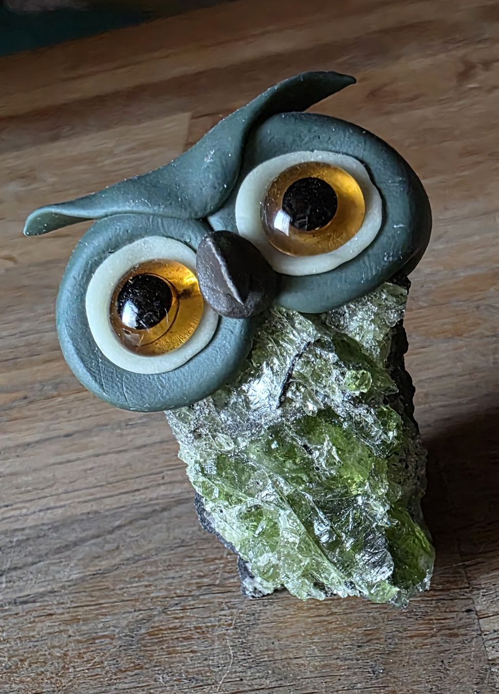Figuren: Eule Figur ist ein Natur Stein Handgemacht Einzigartig – Neu (gemäss Beschreibung) aus Rickenbach BL von nicole611
