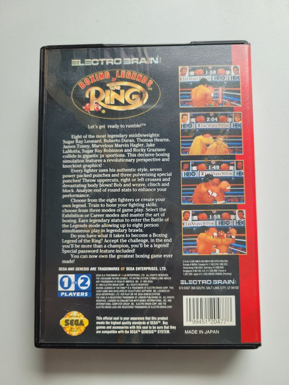Giochi: Boxing Legends The Ring (Genesis) – Usato da Uezwil venduto da -Retrogames- 2