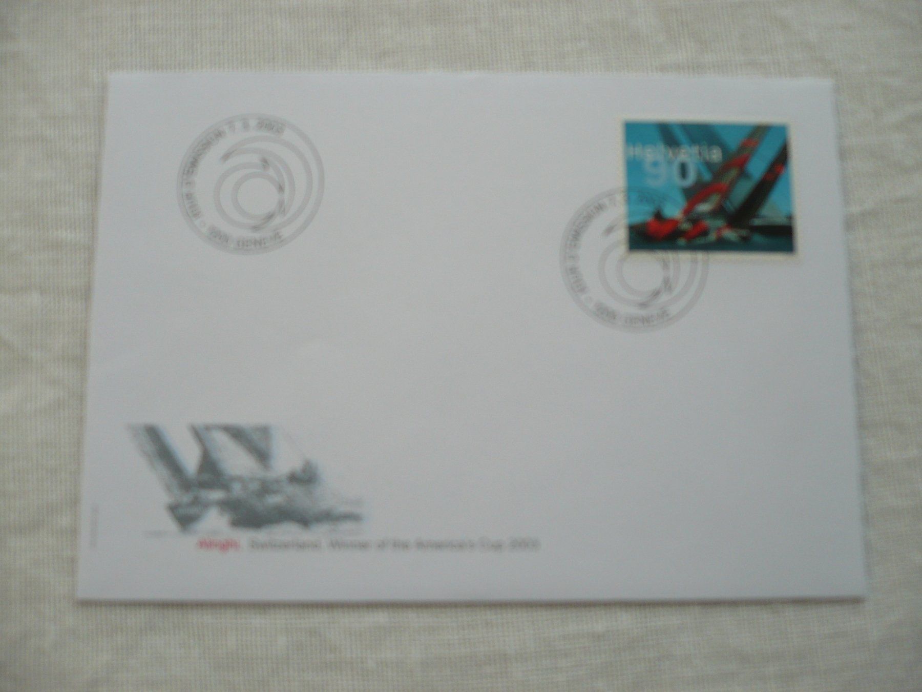 Tutti i francobolli: 2003 FDC Alinghi SBK 1084 – Usato da Zürich venduto da saltandpepper008