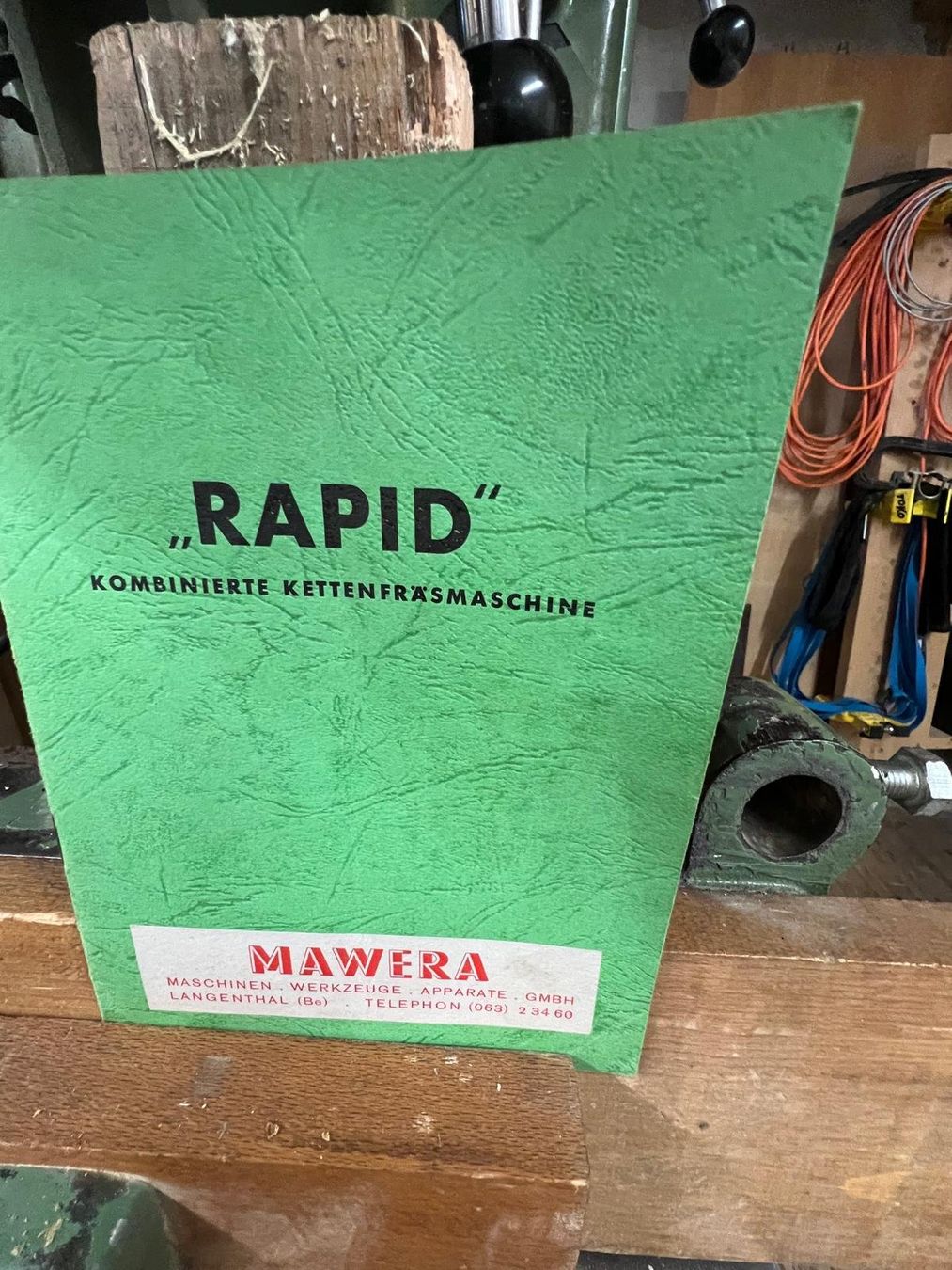 Rapid Alle Maschinen: Rapid - Kombinierte Kettenfräse – Gebraucht aus St. Stephan von Sudoku21 1