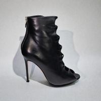NEUE Gianvito Rossi Stiefeletten Leder Stiletto Gr.- 36, 38
