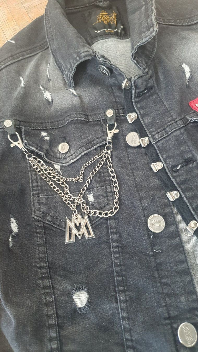 Jacken: Mario Morato Herren Jeans / Denim Jacke – Gebraucht aus Zürich von Kadija6 6